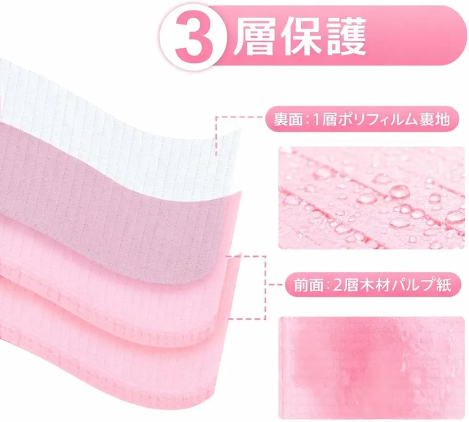 Amazon | [lalarimi]ネイルペーパー 紙エプロン 使い捨て デンタル